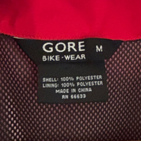 GORE MEN'S CYCLING JACKET WINDSTOPPER -GORE BIKE WEAR-MEDIUM - Picture 6 of 6